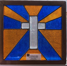 Load image into Gallery viewer, Beveled Glass Cross 16&quot;x15&quot;
