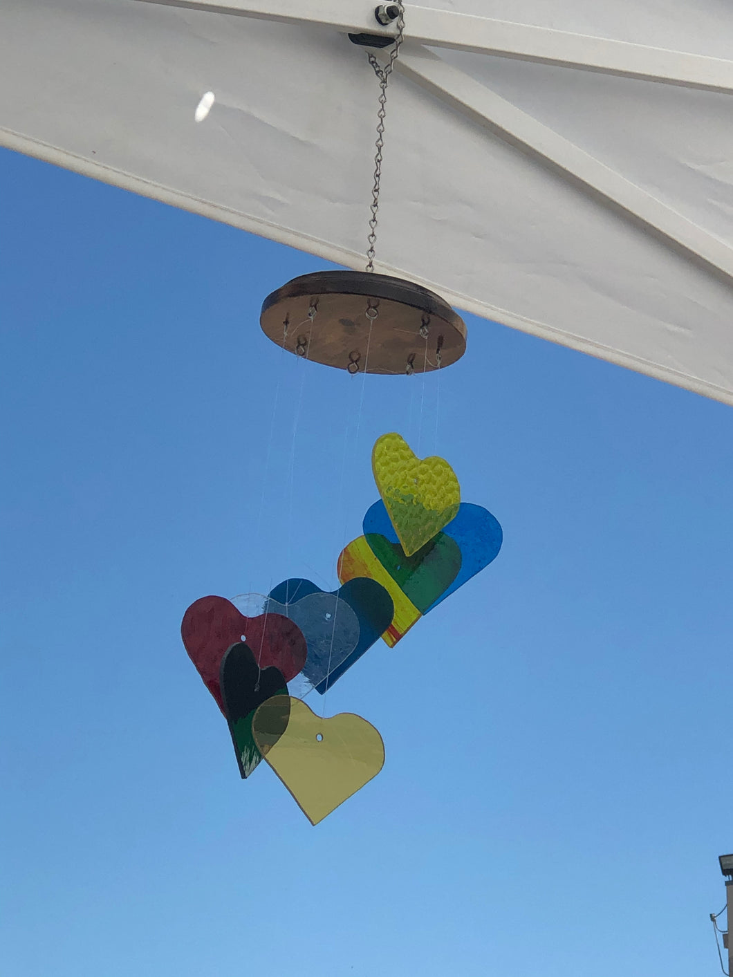 Hearts or Birds Windchime / Sun-Catcher