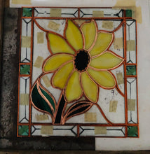 Load image into Gallery viewer, Sunflower 13&quot; x 12&quot; Framed Size
